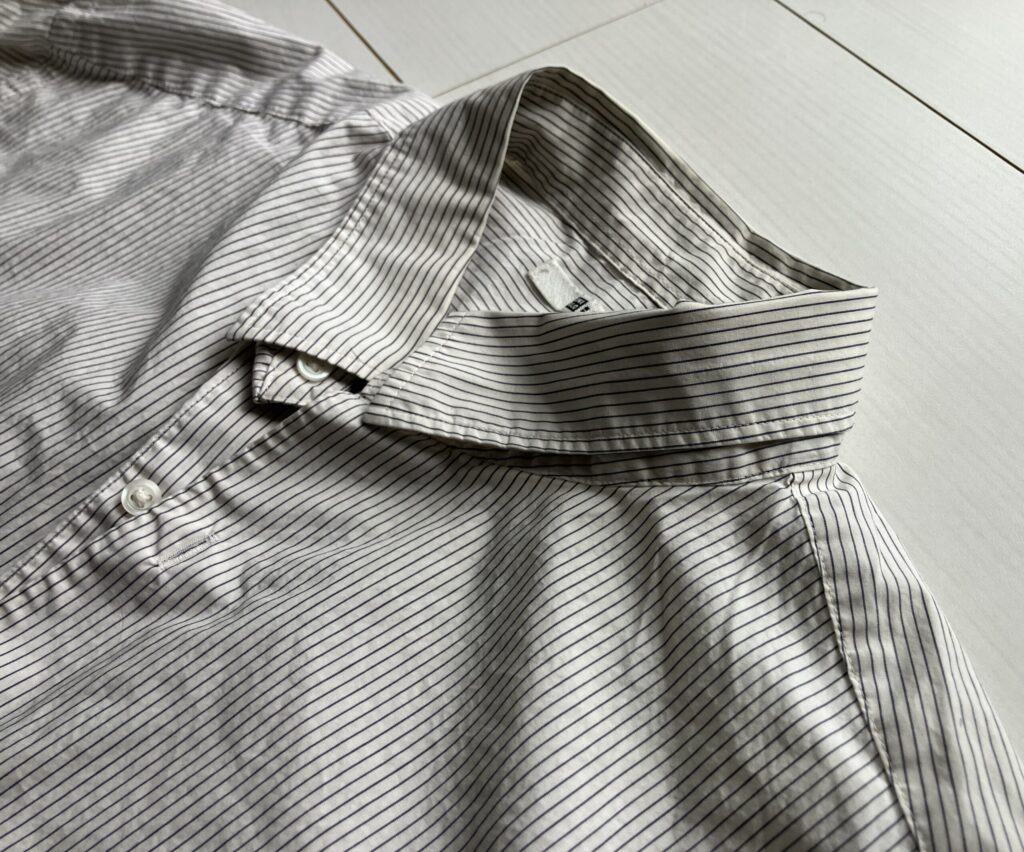 UNIQLO:Cのシャツのアップ画像
