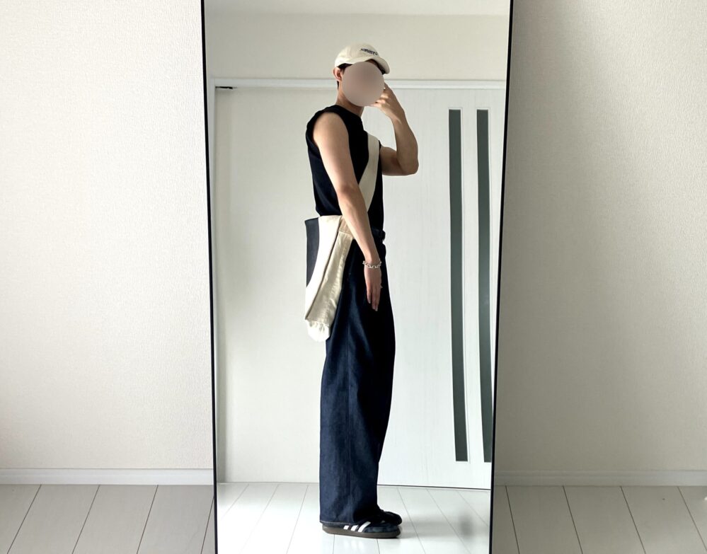 ADAPTART NEWSPAPER BAGの大きさ 横向き