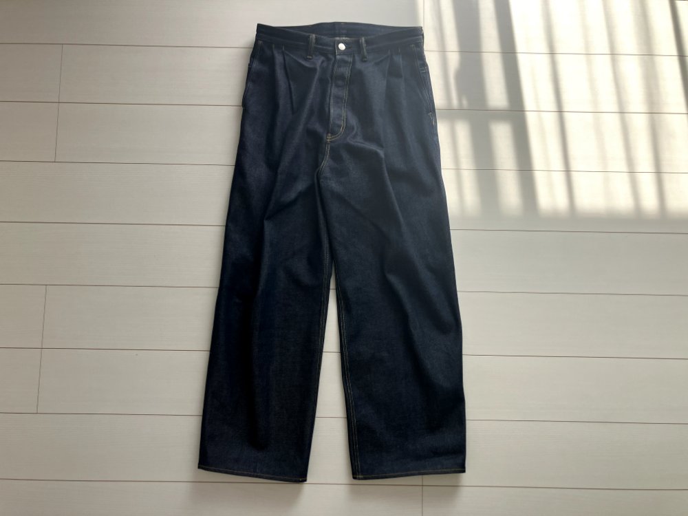 SUBLATIONS 2TUCK WIDE DENIM PANTS