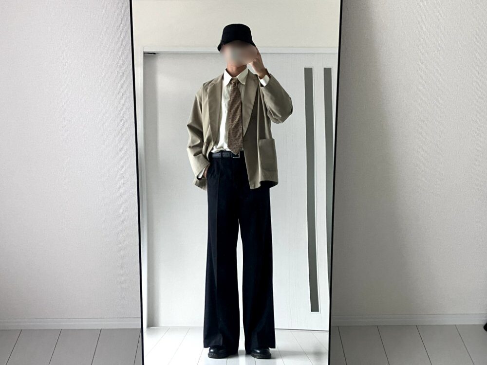 VALAADO（バラード）BAG TW TWILL TROUSERSを182cmレビュー｜サイズ感