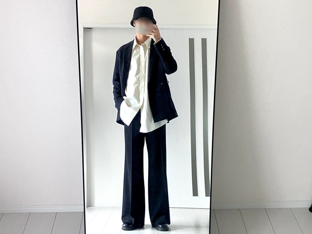 VALAADO（バラード）BAG TW TWILL TROUSERSを182cmレビュー｜サイズ感