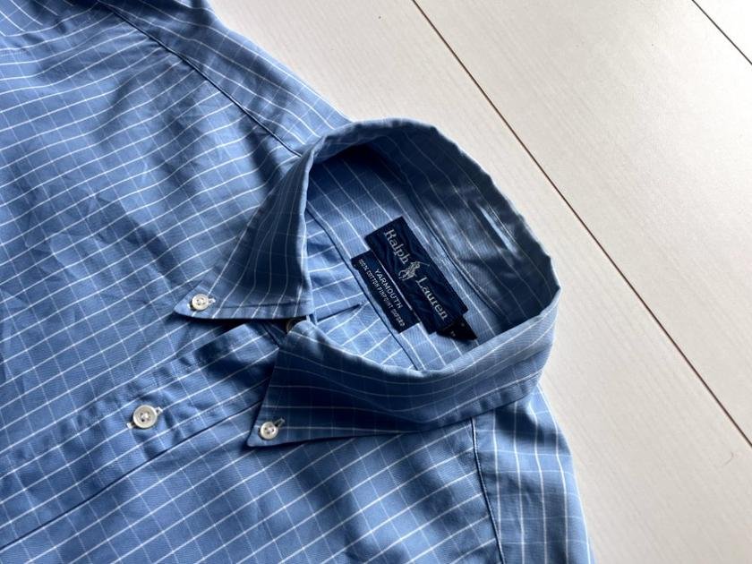 YARMOUTHのサイズタグ 17 34/35 MADE IN HONG KONG