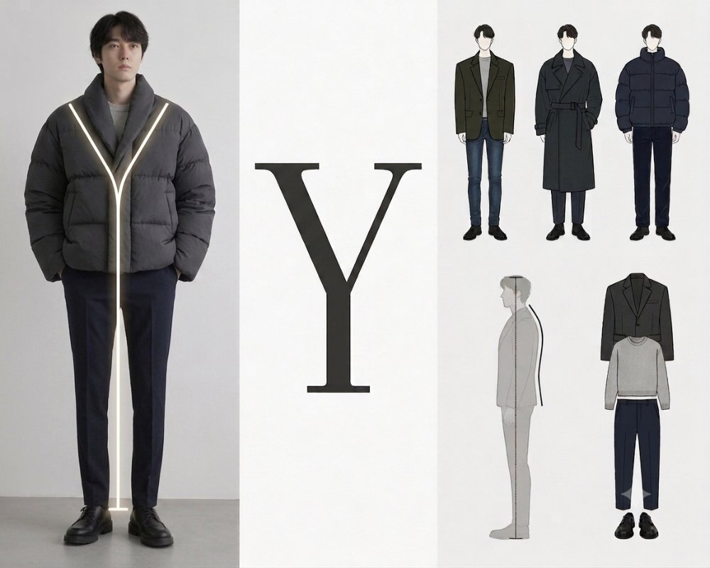 Yラインシルエットの解説画像