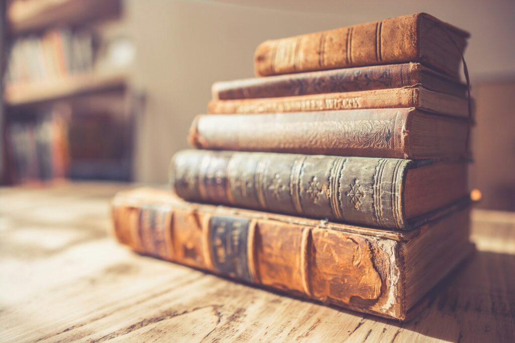 歴史を感じる書物